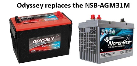 Northstar Batteries ODP-AGM31M - Batteryplex